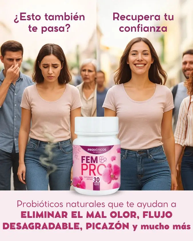 PROBIOTICO FEMPRO - 100% NATURAL