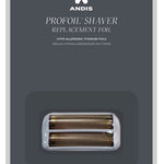 Andis TS-1 17235 Pro Foil Lithium Titanium Foil Shaver, Cord/Cordless, Smooth Shaving Cordless Shaver with Charger, Gray