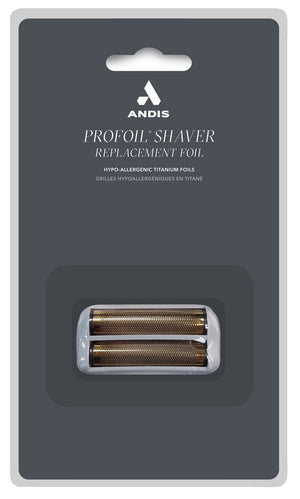 Andis TS-1 17235 Pro Foil Lithium Titanium Foil Shaver, Cord/Cordless, Smooth Shaving Cordless Shaver with Charger, Gray