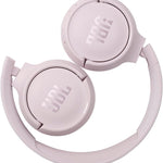 JBL Tune 510BT - Bluetooth headphones with up to 40 hours battery, microphone for call, foldable and comfortable, Android and iOs compatible (Black)
