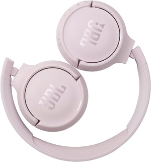 JBL Tune 510BT - Bluetooth headphones with up to 40 hours battery, microphone for call, foldable and comfortable, Android and iOs compatible (Black)