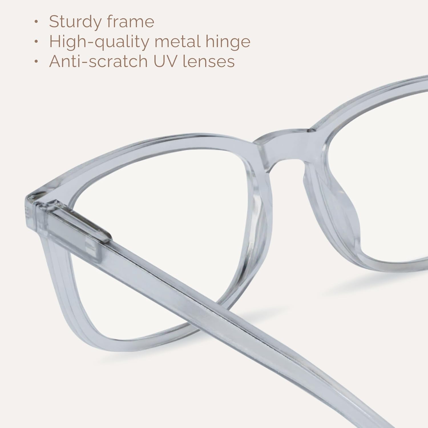 livho High Tech Blue Light Glasses - Advanced 99% Blue Light Blocking Computer Glasses - Anti Eyestrain & UV Glare Protection