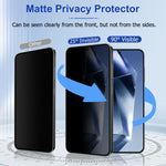 [3 Pack] Screen Protector For Galaxy S24/S25(6.2 Inch) [Tempered Glass] [Japan Glass with 9H Hardness] Fingerprint Unlock with Installation Frame HD Clear Screen Protector