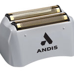 Andis TS-1 17235 Pro Foil Lithium Titanium Foil Shaver, Cord/Cordless, Smooth Shaving Cordless Shaver with Charger, Gray