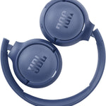 JBL Tune 510BT - Bluetooth headphones with up to 40 hours battery, microphone for call, foldable and comfortable, Android and iOs compatible (Black)