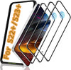 [3 Pack] Screen Protector For Galaxy S24/S25(6.2 Inch) [Tempered Glass] [Japan Glass with 9H Hardness] Fingerprint Unlock with Installation Frame HD Clear Screen Protector