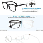 livho High Tech Blue Light Glasses - Advanced 99% Blue Light Blocking Computer Glasses - Anti Eyestrain & UV Glare Protection
