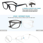 livho High Tech Blue Light Glasses - Advanced 99% Blue Light Blocking Computer Glasses - Anti Eyestrain & UV Glare Protection