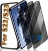 [3 Pack] Screen Protector For Galaxy S24/S25(6.2 Inch) [Tempered Glass] [Japan Glass with 9H Hardness] Fingerprint Unlock with Installation Frame HD Clear Screen Protector