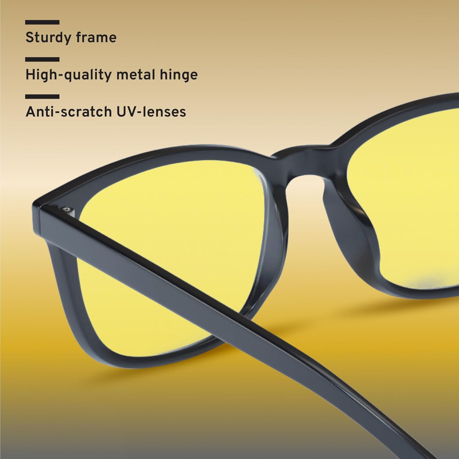livho High Tech Blue Light Glasses - Advanced 99% Blue Light Blocking Computer Glasses - Anti Eyestrain & UV Glare Protection