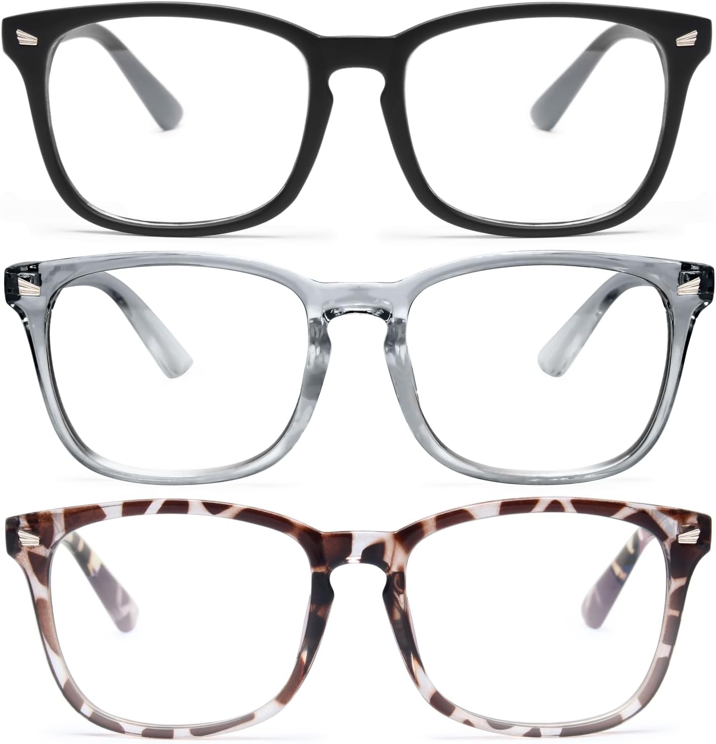 livho High Tech Blue Light Glasses - Advanced 99% Blue Light Blocking Computer Glasses - Anti Eyestrain & UV Glare Protection