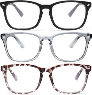 livho High Tech Blue Light Glasses - Advanced 99% Blue Light Blocking Computer Glasses - Anti Eyestrain & UV Glare Protection