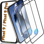 [3 Pack] Screen Protector For Galaxy S24/S25(6.2 Inch) [Tempered Glass] [Japan Glass with 9H Hardness] Fingerprint Unlock with Installation Frame HD Clear Screen Protector