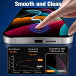 [3 Pack] Screen Protector For Galaxy S24/S25(6.2 Inch) [Tempered Glass] [Japan Glass with 9H Hardness] Fingerprint Unlock with Installation Frame HD Clear Screen Protector
