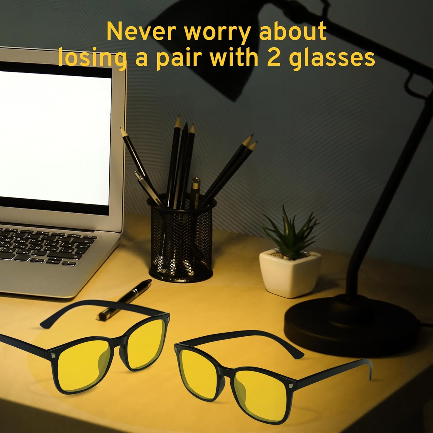 livho High Tech Blue Light Glasses - Advanced 99% Blue Light Blocking Computer Glasses - Anti Eyestrain & UV Glare Protection