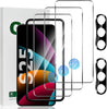 [3 Pack] Screen Protector For Galaxy S24/S25(6.2 Inch) [Tempered Glass] [Japan Glass with 9H Hardness] Fingerprint Unlock with Installation Frame HD Clear Screen Protector