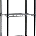 Amazon Basics 5-Shelf Adjustable, Storage Shelving Unit, (200 Pound Loading Capacity per Shelf), Steel Organizer Wire Rack, 23.2 x 13.4 x 60 inches (LxWxH), Chrome