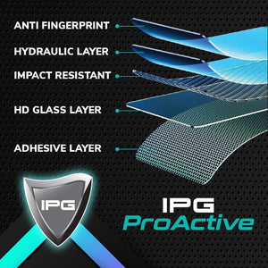 IPG ProActive Made for Geek - vapa T200 A egis Touch Kit Touchscreen Display 9H Hardness Screen Protector Smooth Glass Touch Ultra Responsive High Clarity Anti Scratch Smudge for T200