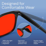 livho High Tech Blue Light Glasses - Advanced 99% Blue Light Blocking Computer Glasses - Anti Eyestrain & UV Glare Protection
