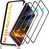 [3 Pack] Screen Protector For Galaxy S24/S25(6.2 Inch) [Tempered Glass] [Japan Glass with 9H Hardness] Fingerprint Unlock with Installation Frame HD Clear Screen Protector