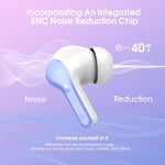 Wireless Earbuds, Bluetooth 5.4 Headphones HiFi Stereo, Bluetooth Earbuds with ENC Noise Cancelling Mic, IP7 Waterproof in Ear Earphones, 48H, LED Display Ear buds for Pad Workout Sports, Black