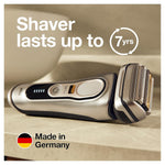 Braun Series 9 PRO+ Electric Shaver, Shaving Kit with 5 Pro Shave Elements and ProComfort Head, SmartCare Center
