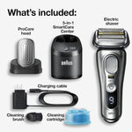 Braun Series 9 PRO+ Electric Shaver, Shaving Kit with 5 Pro Shave Elements and ProComfort Head, SmartCare Center