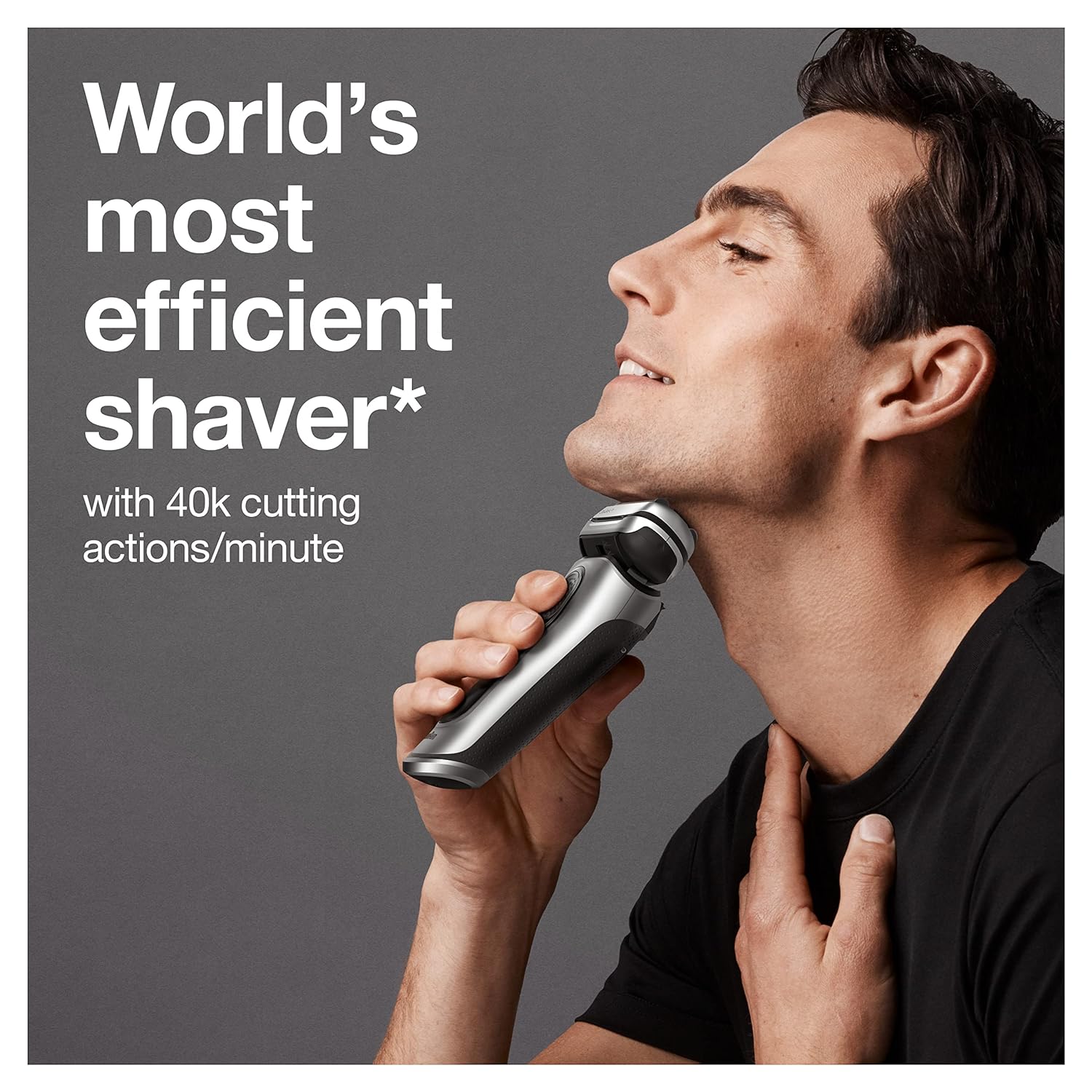 Braun Series 9 PRO+ Electric Shaver, Shaving Kit with 5 Pro Shave Elements and ProComfort Head, SmartCare Center