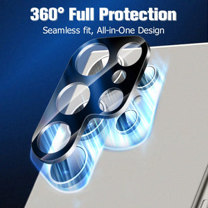 [3 Pack] Screen Protector For Galaxy S24/S25(6.2 Inch) [Tempered Glass] [Japan Glass with 9H Hardness] Fingerprint Unlock with Installation Frame HD Clear Screen Protector