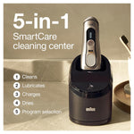 Braun Series 9 PRO+ Electric Shaver, Shaving Kit with 5 Pro Shave Elements and ProComfort Head, SmartCare Center